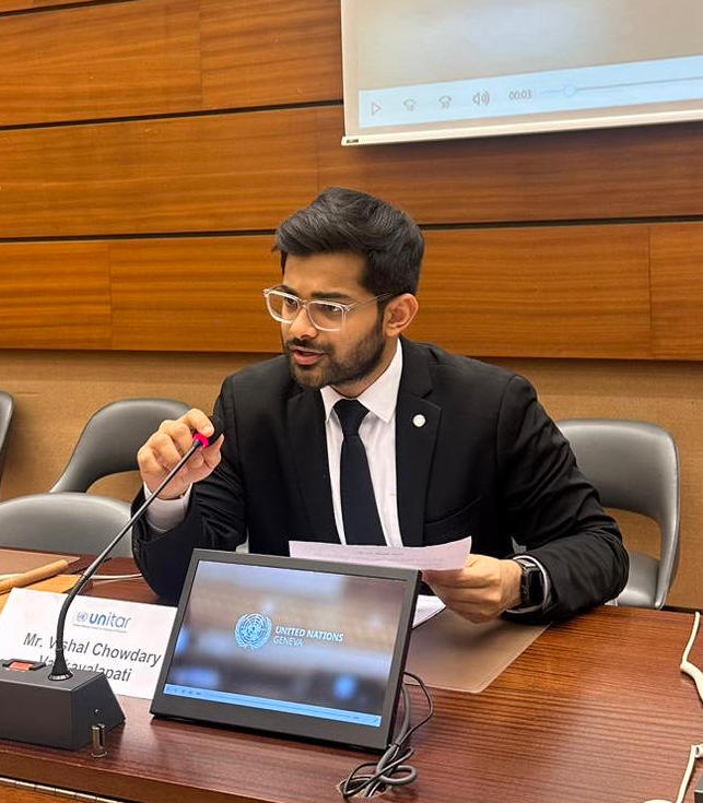 Vishal Chowdary - UNHRC Chairperson